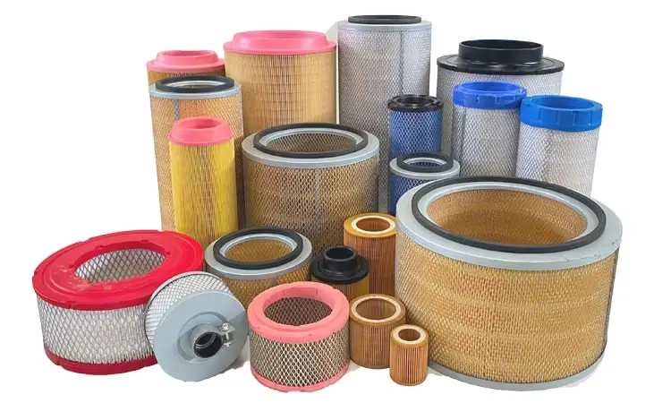 Filtros de ar para compressores industriais