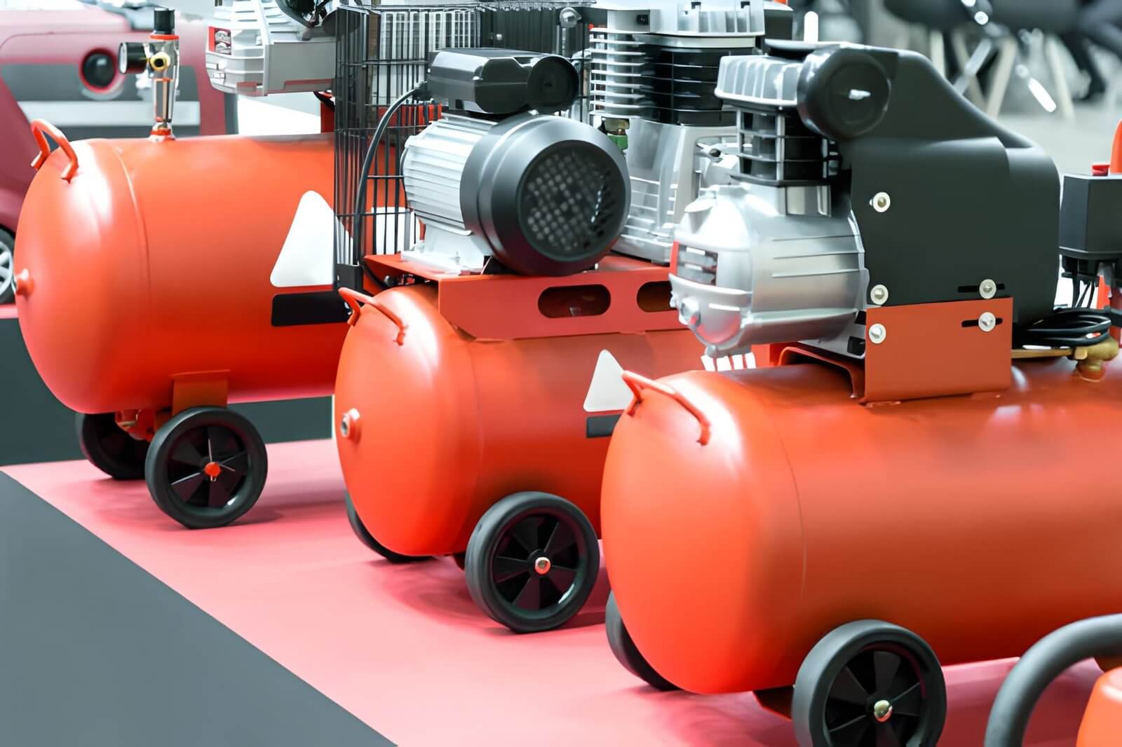 Locação de compressores de ar industriais