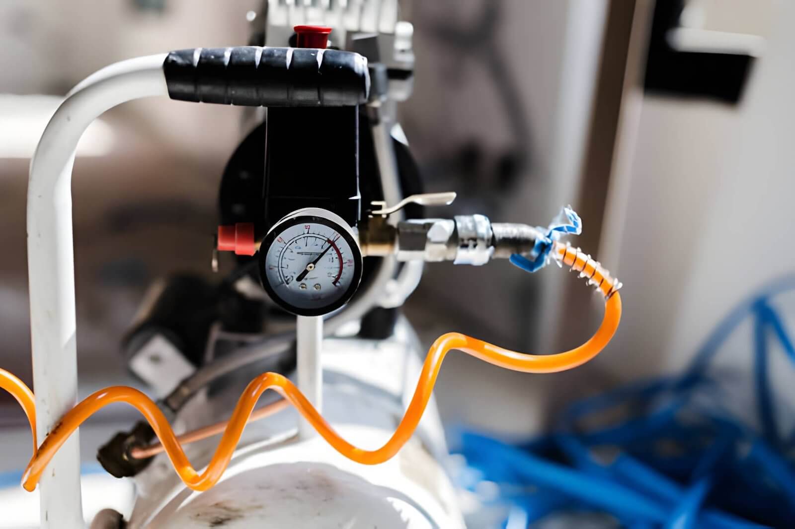 Recuperação de peças para compressores de ar