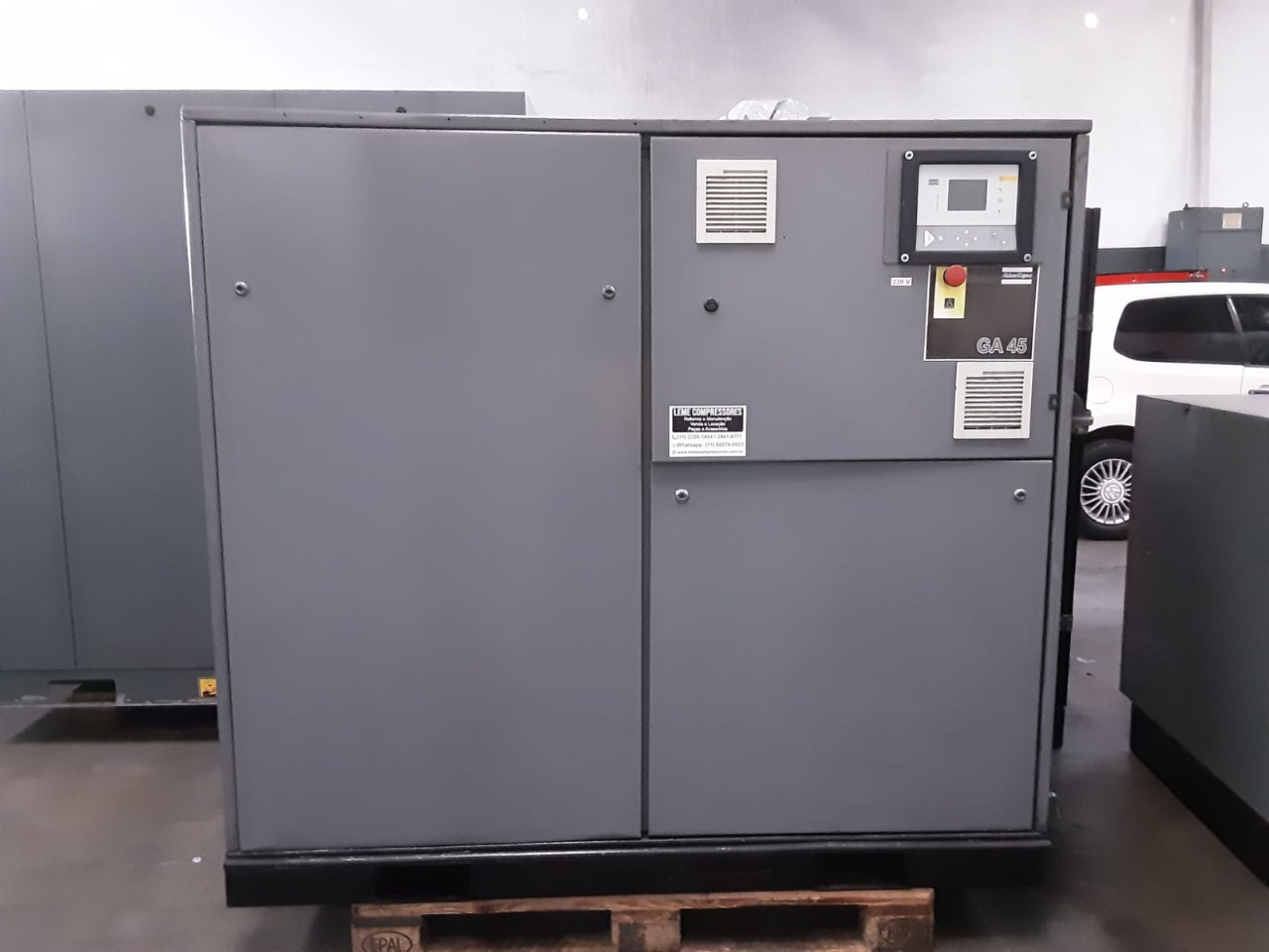 compressor ATLAS COPCO GA45